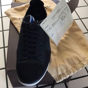 Louis Vuitton suede shoes